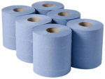 Blue Centrefeed Roll 2pl 150m 6 Rolls