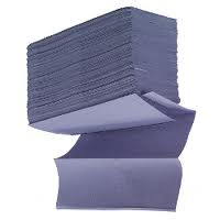 Z Fold Hand Towel Blue