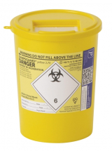 3.75Ltr Yellow Lid Sharps Bin 3.75Ltr Yellow Lid Sharps Bin
