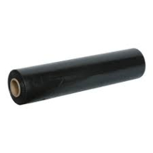 Black opaque security pallet stretch wrap 500mm X 250m X 25Mu