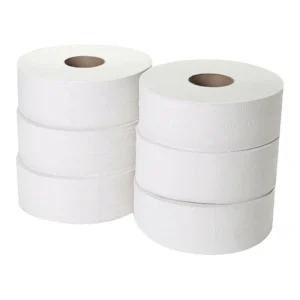 MAXI STANDARD JUMBO TOILET ROLL - 6 x 300m ROLLS