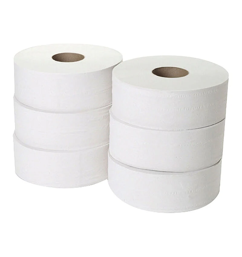 MAXI STANDARD JUMBO TOILET ROLL - 6 x 300m ROLLS
