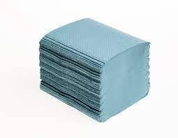 BLUE MINI INTERFOLD PAPER TOWELS - 7200 1-PLY SHEETS