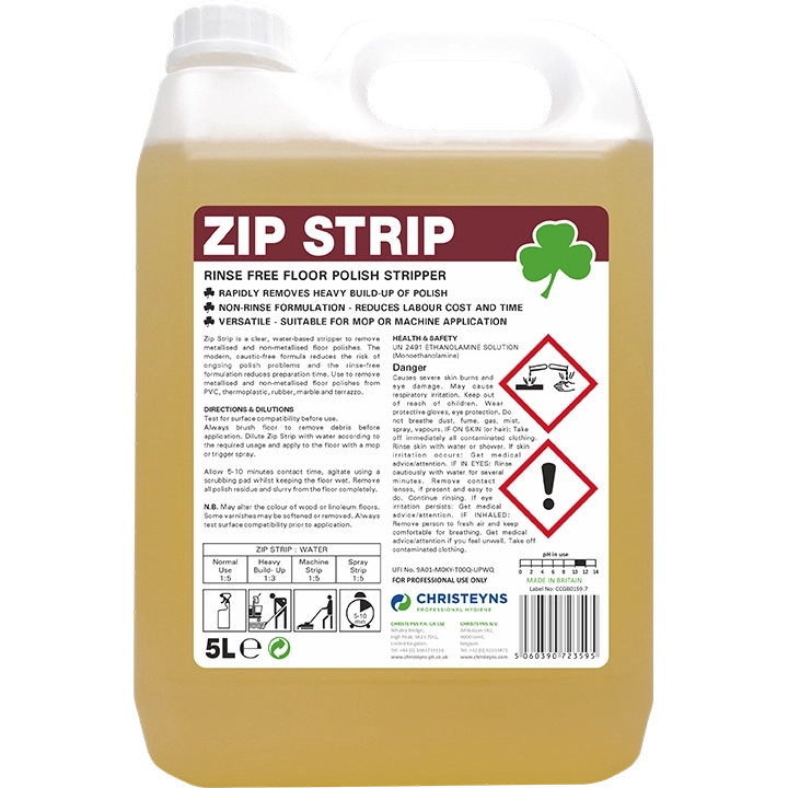 Zip Strip - Rinse Free Stripper - 5lt