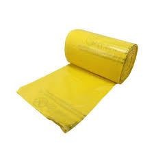 YELLOW 5KG INCINERATION BAG